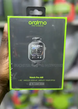 Oraimo Watch Pro AM 1.85′′ AMOLED IP68 Smart Watch
