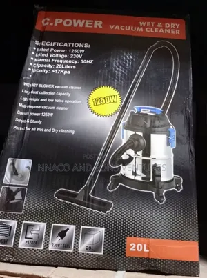 Higher Quality Modern 1250W 20litres Vacuum Cleaner