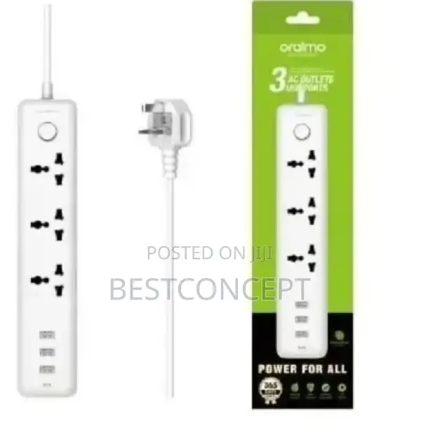 Oraimo 4 Ports Extension