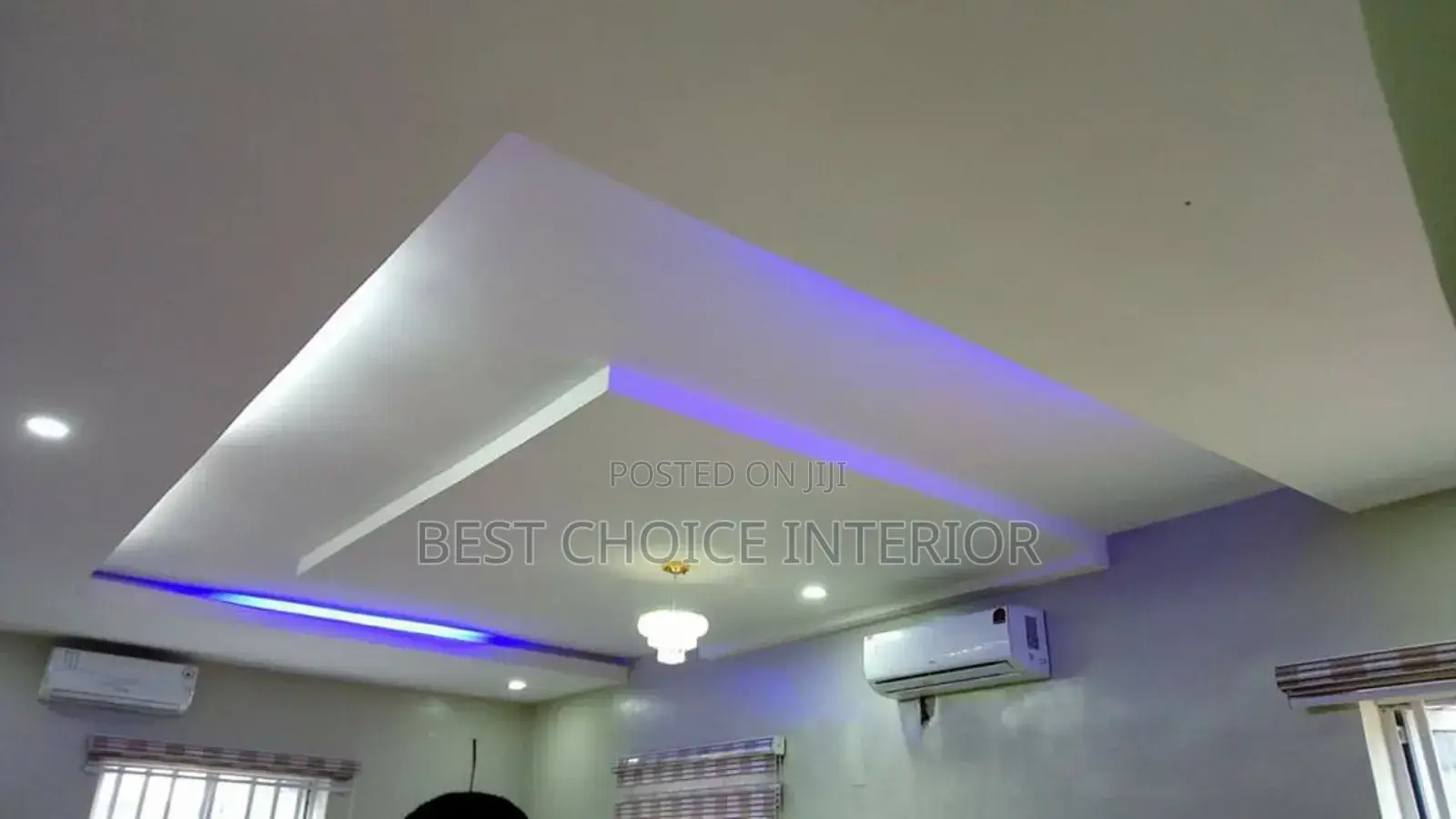 Pop Ceiling and Lighting
