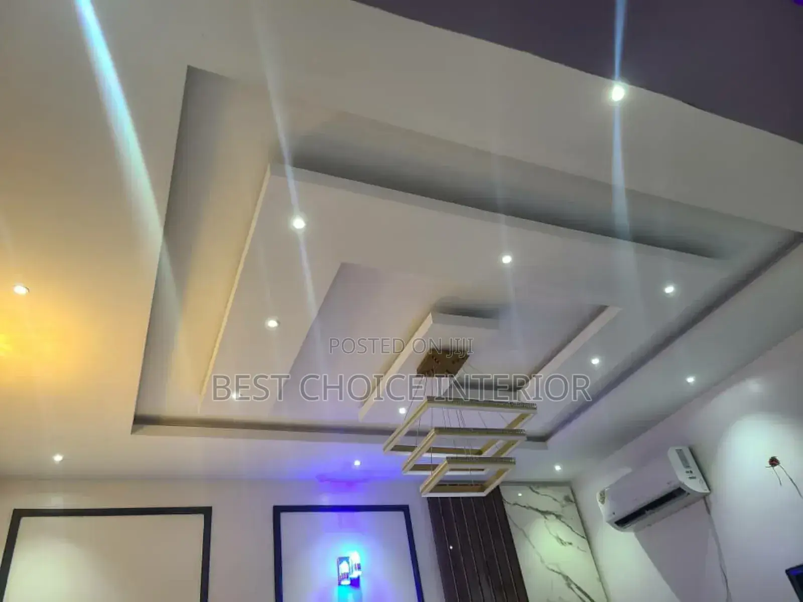 Pop Ceiling and Lighting