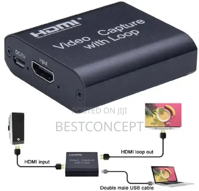HDMI Video Capture With Loop Out