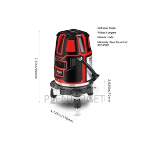 Laser Level 5 Laser Lines 6 Points 360 Degrees Rotary