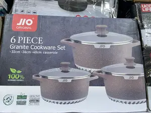 JIO Original 6 Piece Granite Cookware Set