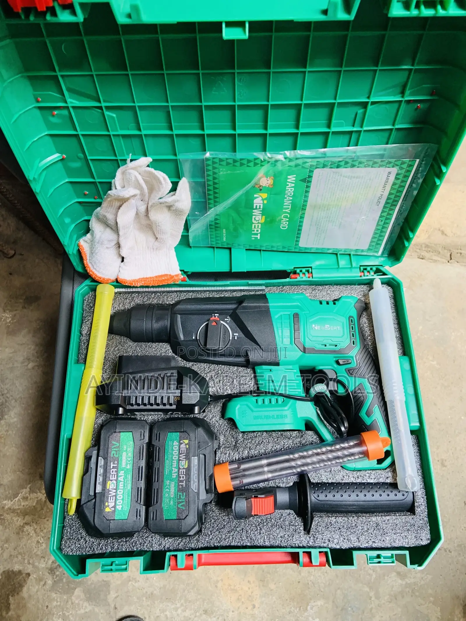 Cordless Rotary Hammer Brushless Kit