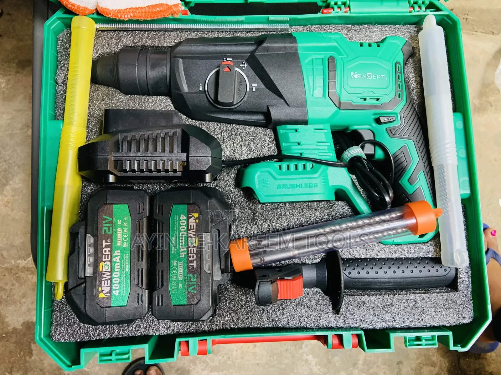Cordless Rotary Hammer Brushless Kit