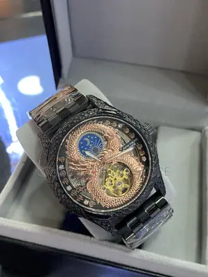Patek Philippe Quality Luxury Men Chain Strap Wristwatch