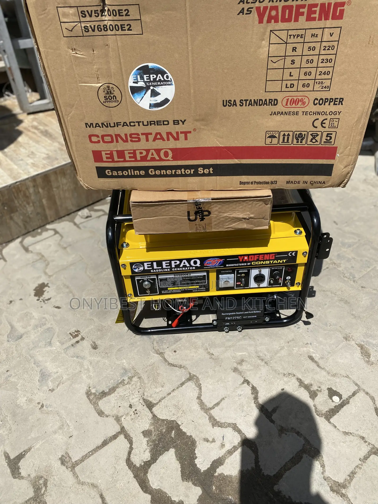 Sv6800e2 Elepaq Constant Generator