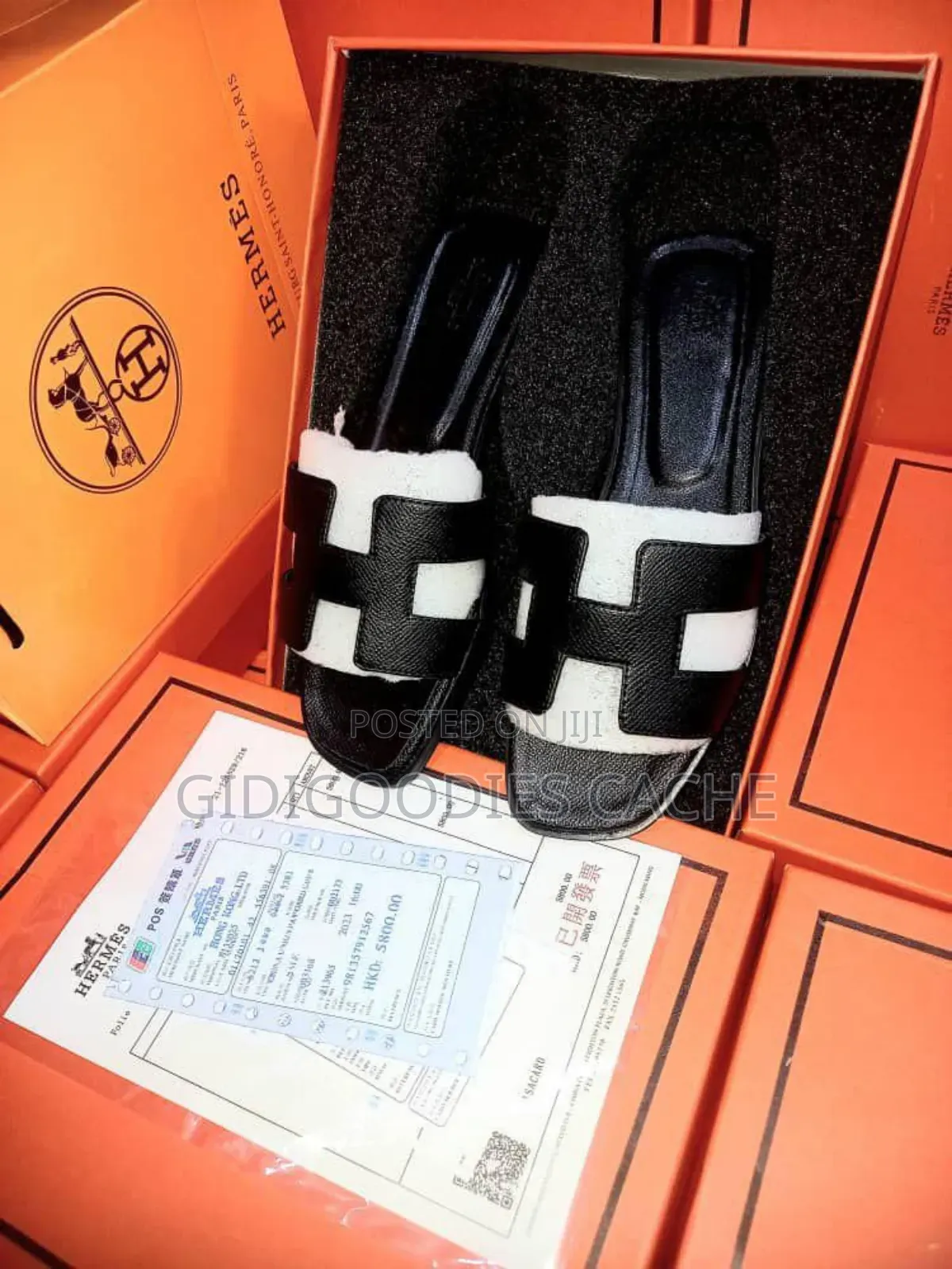 Luxury Hermes Flat Slippers 37-42