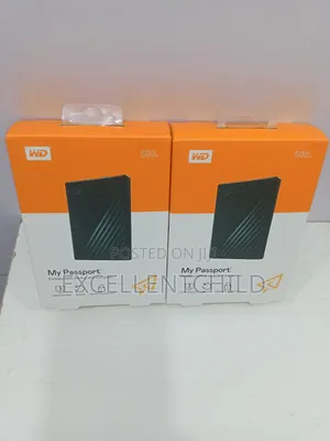WD 500gb My Passport Portable HDD