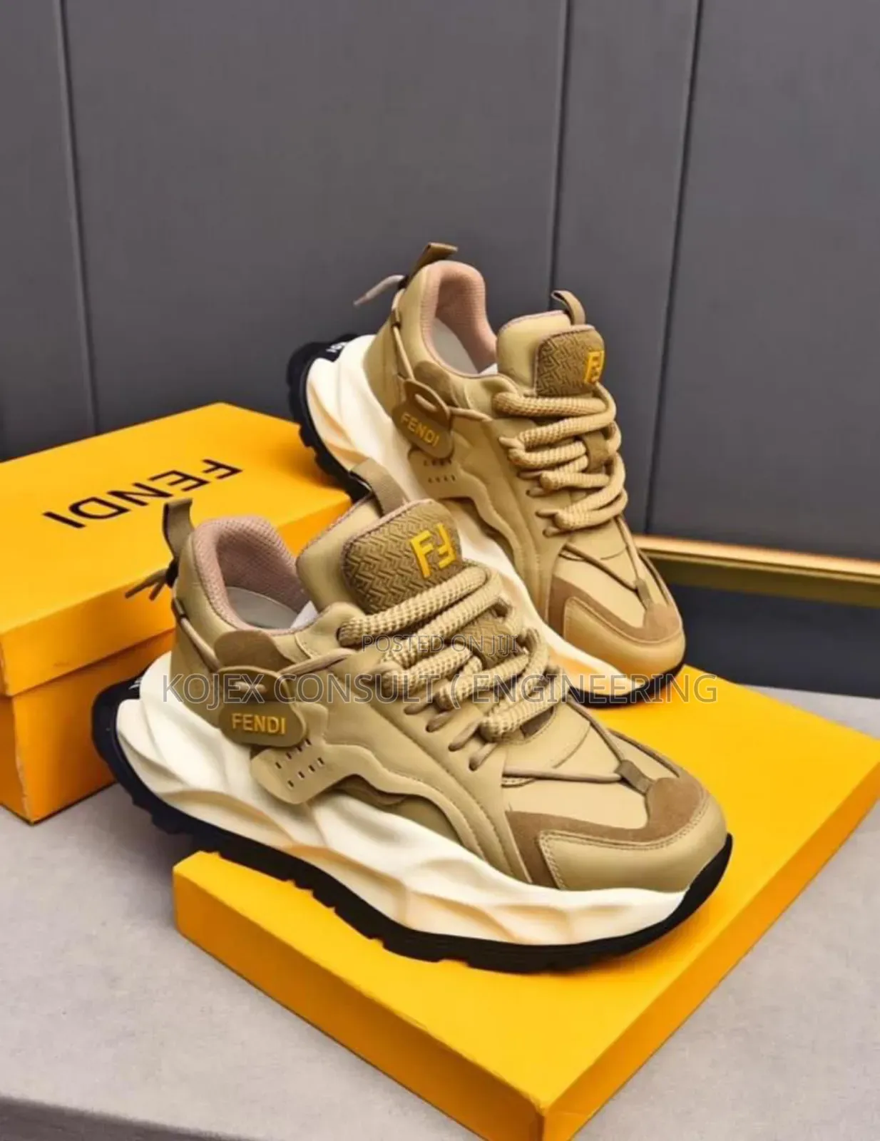Fendi Multicolor Luxury Sneakers