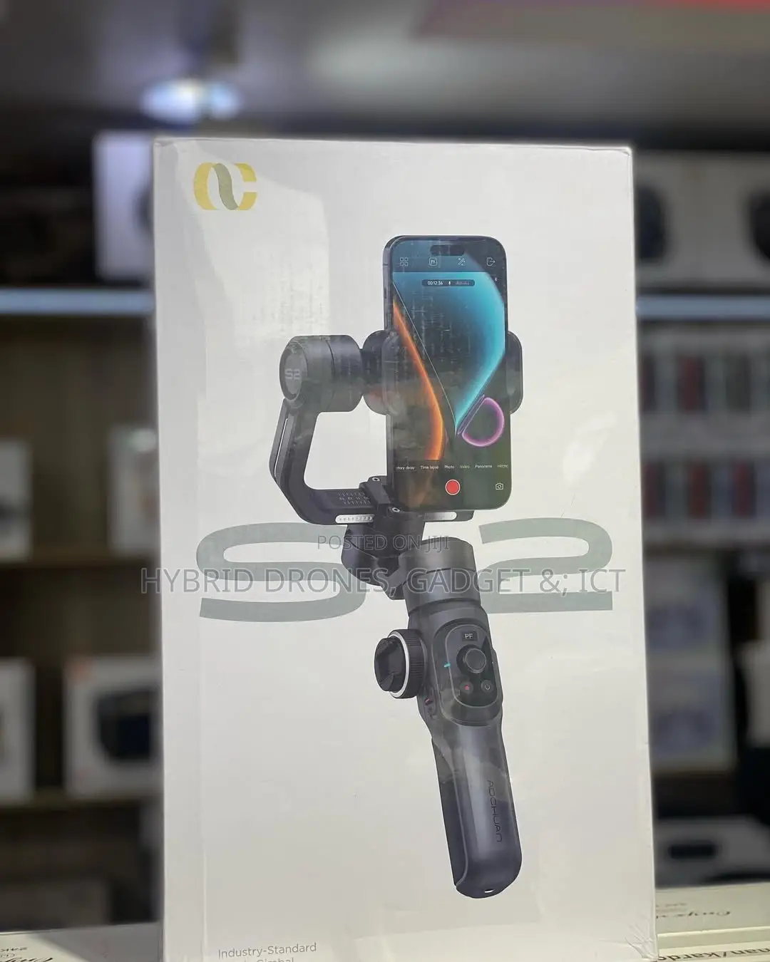 S2 Professional Gimbal for Video Both iPhone and Android