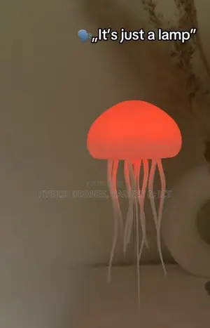Jello Fish Lamp for Home Decoration Asthetic