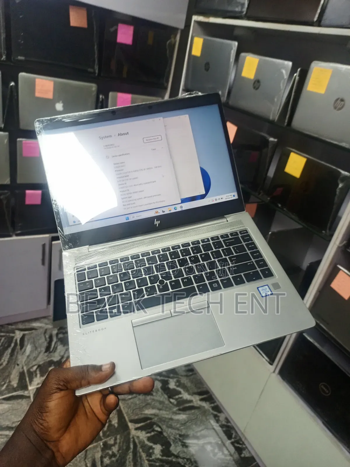 New Laptop HP EliteBook 840 G6 8GB Intel Core I5 SSD 256GB