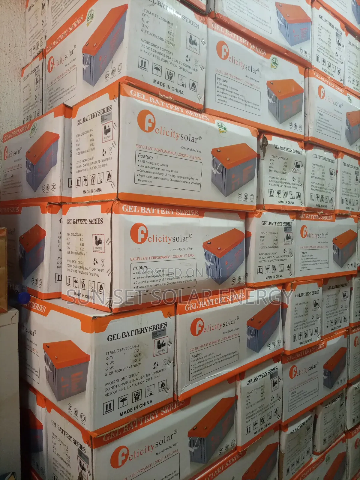 Felicity Deep Cycle 200ahms Solar Battery