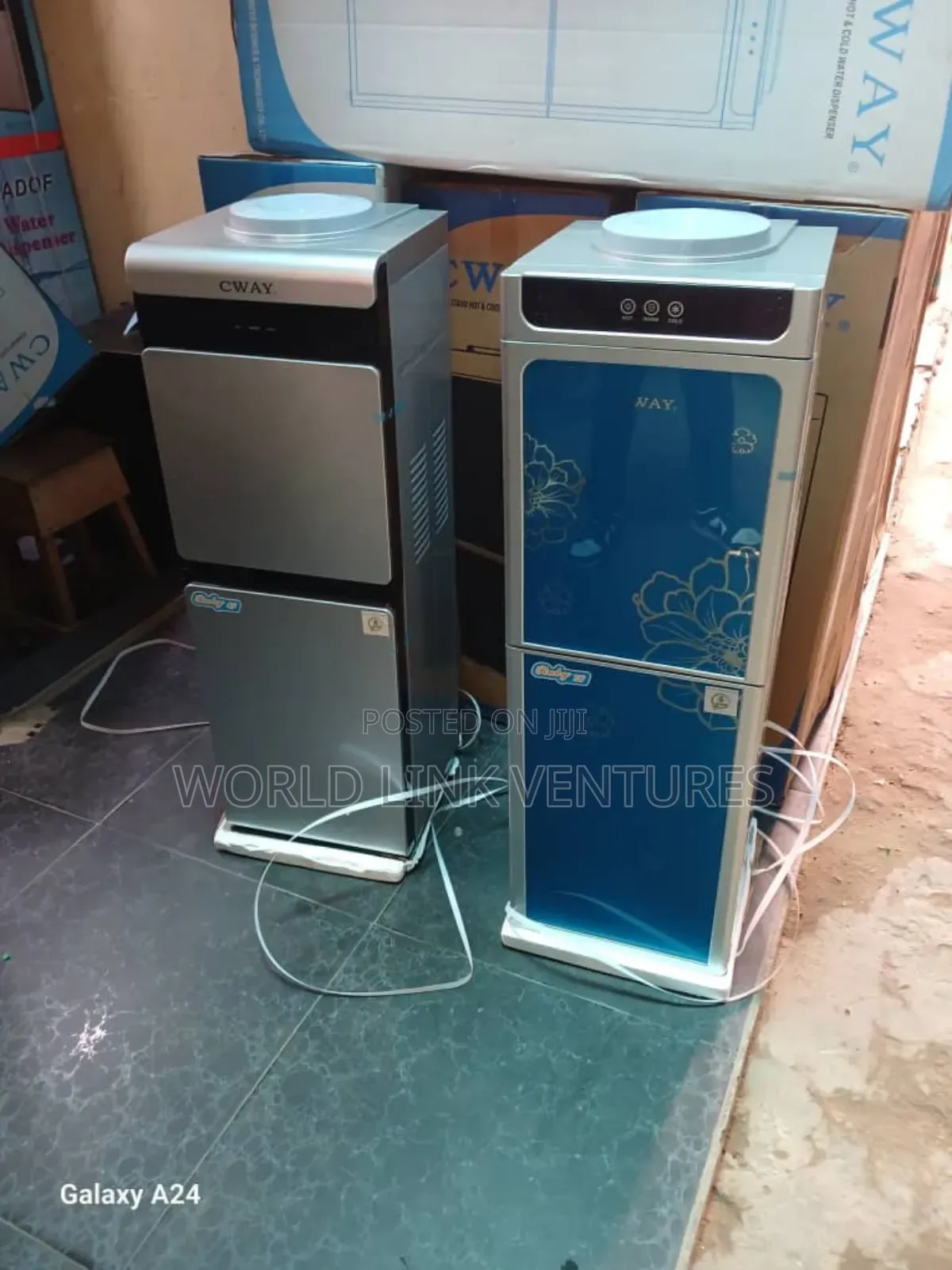 Cway Water Dispenser With Freezer