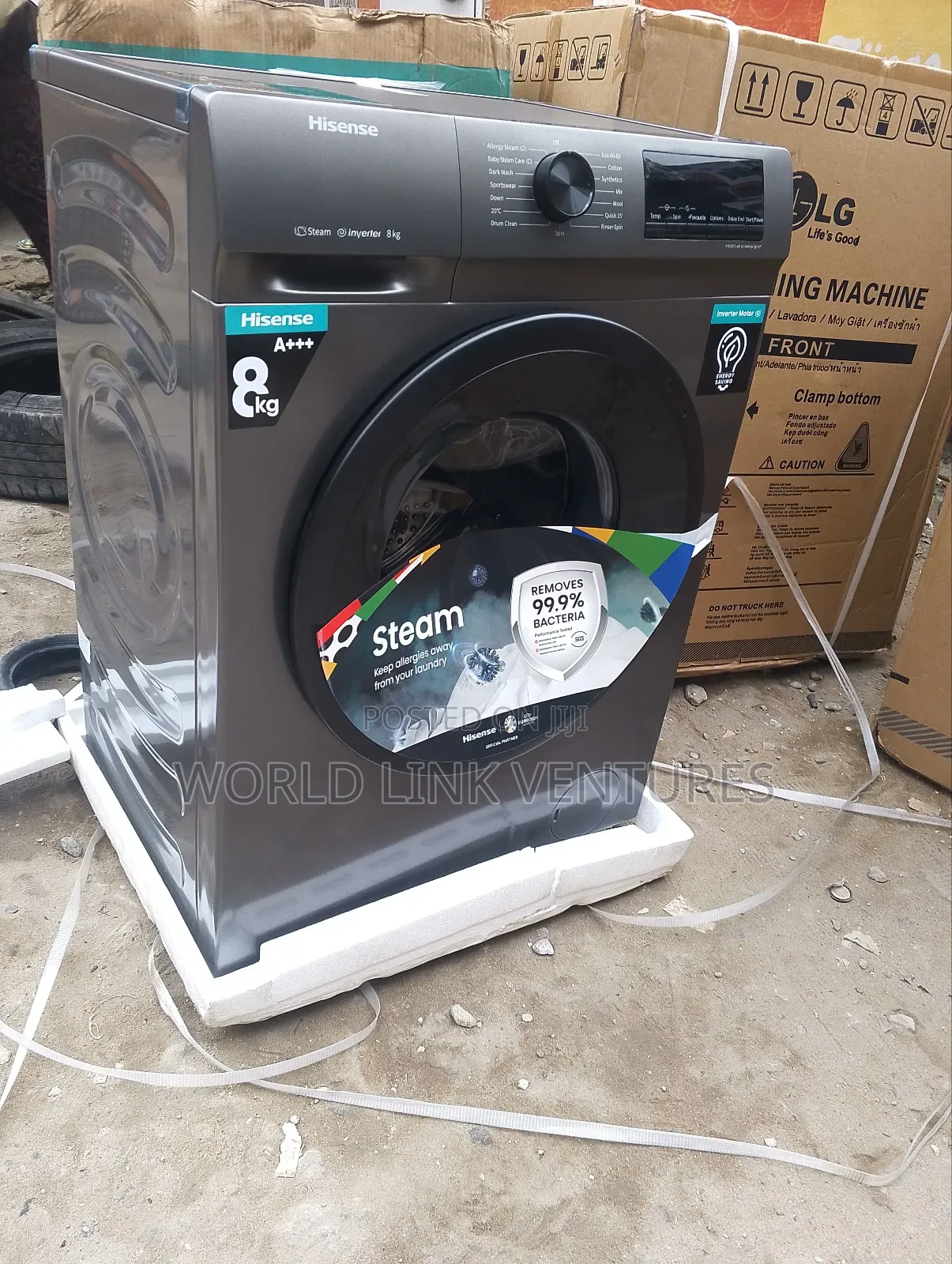 Hisense Front Loader Washing Machine Inverter Type