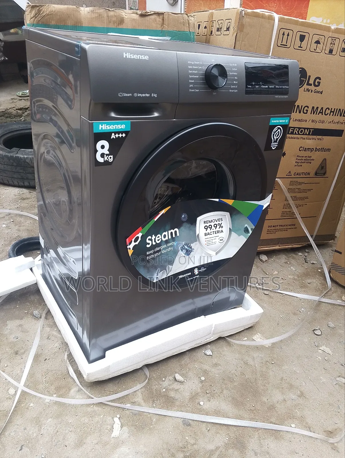 Hisense Front Loader Washing Machine Inverter Type