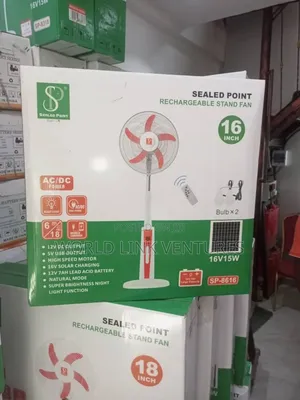 Rechargeable Solar Sanding Fan With Follow Come Panel