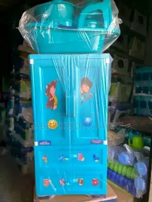 Baby Wardrobe and Bath Set