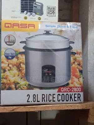 Qasa 2.8litres. Rice Cooker Non Stick 