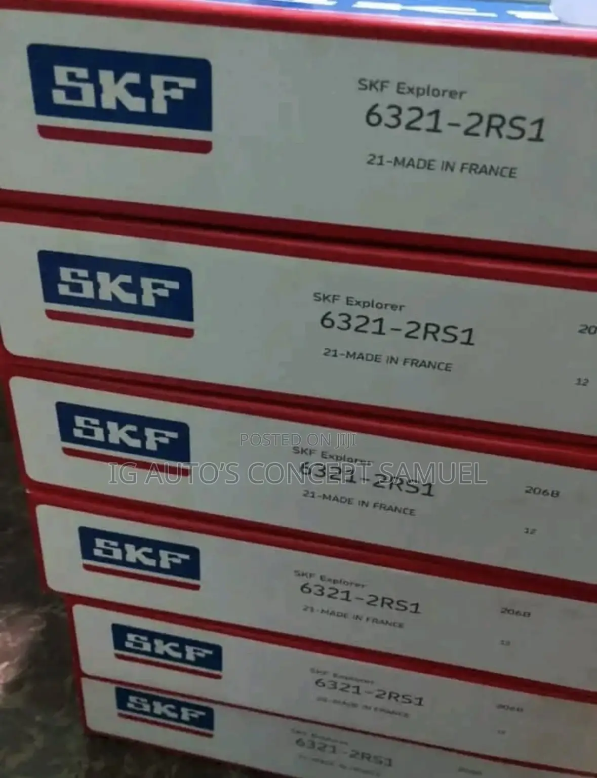 6321-2rs SKF Bearing Available