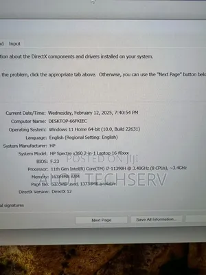 Laptop HP Spectre X360 15t 16GB Intel Core I7 SSD 1T