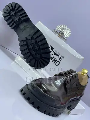 Ferragamo Matte Leather Shoes