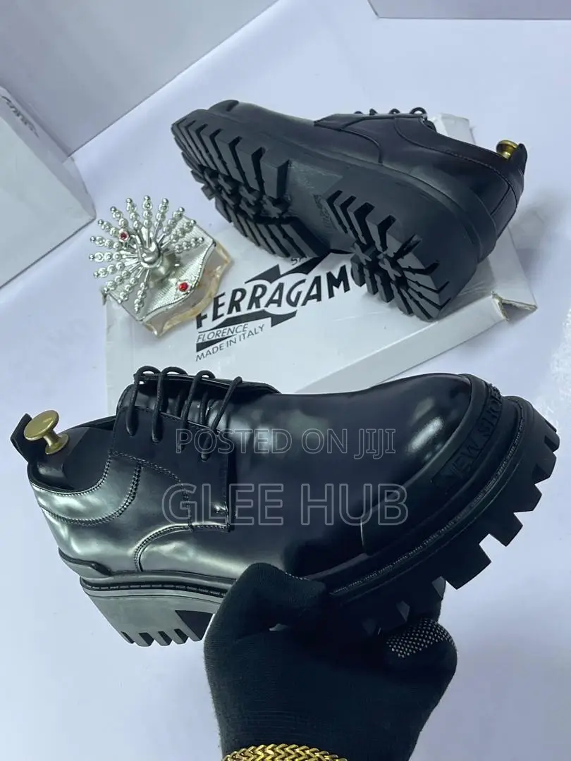 Ferragamo Matte Leather Shoes