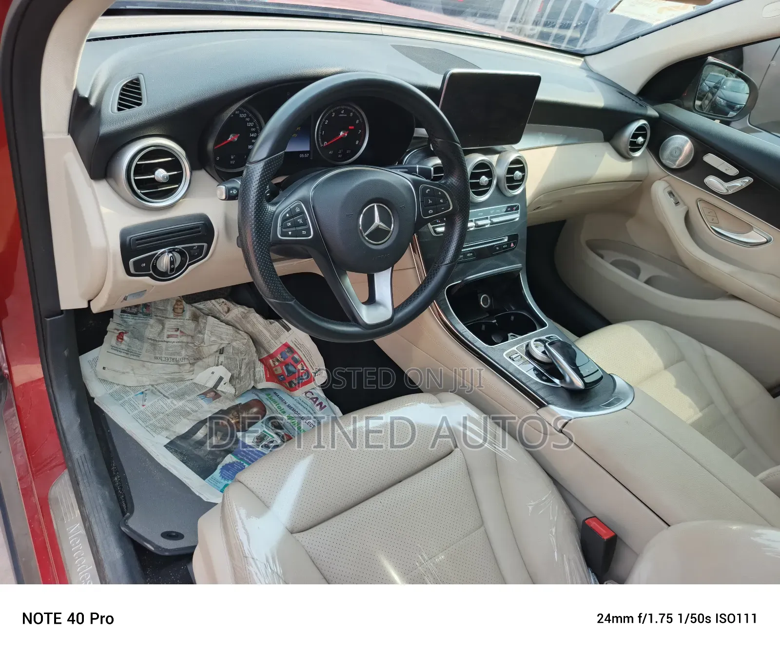Mercedes-Benz GLC-Class 2017 Red