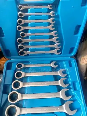 Set of Spanner Tools Box