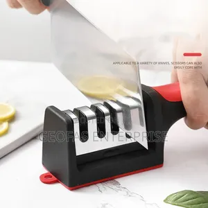 3 Stage Household Multi-Functional Kitchen Knife Sharpener