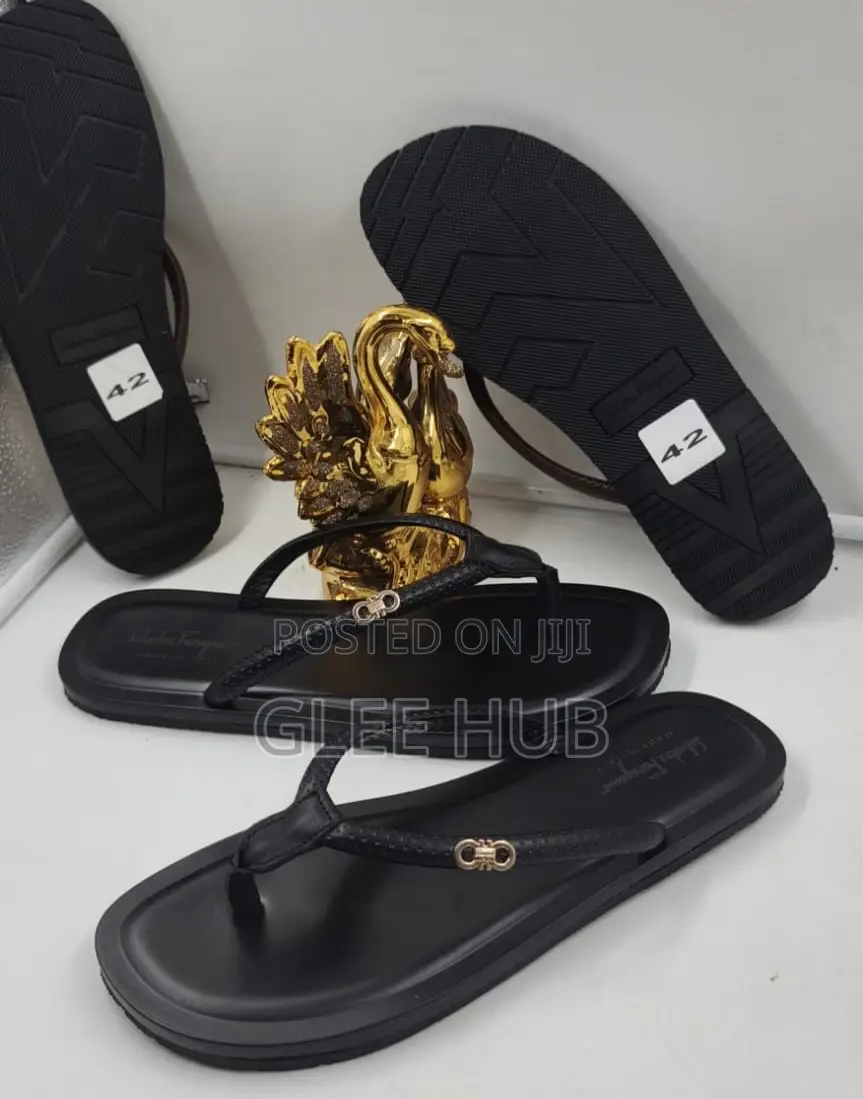 Sleek Ferragamo Slides