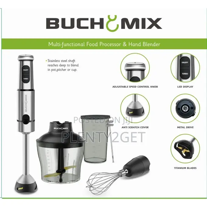 Buchymix 4 in 1 Food Processor