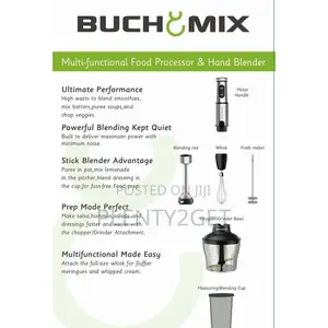 Buchymix 4 in 1 Food Processor