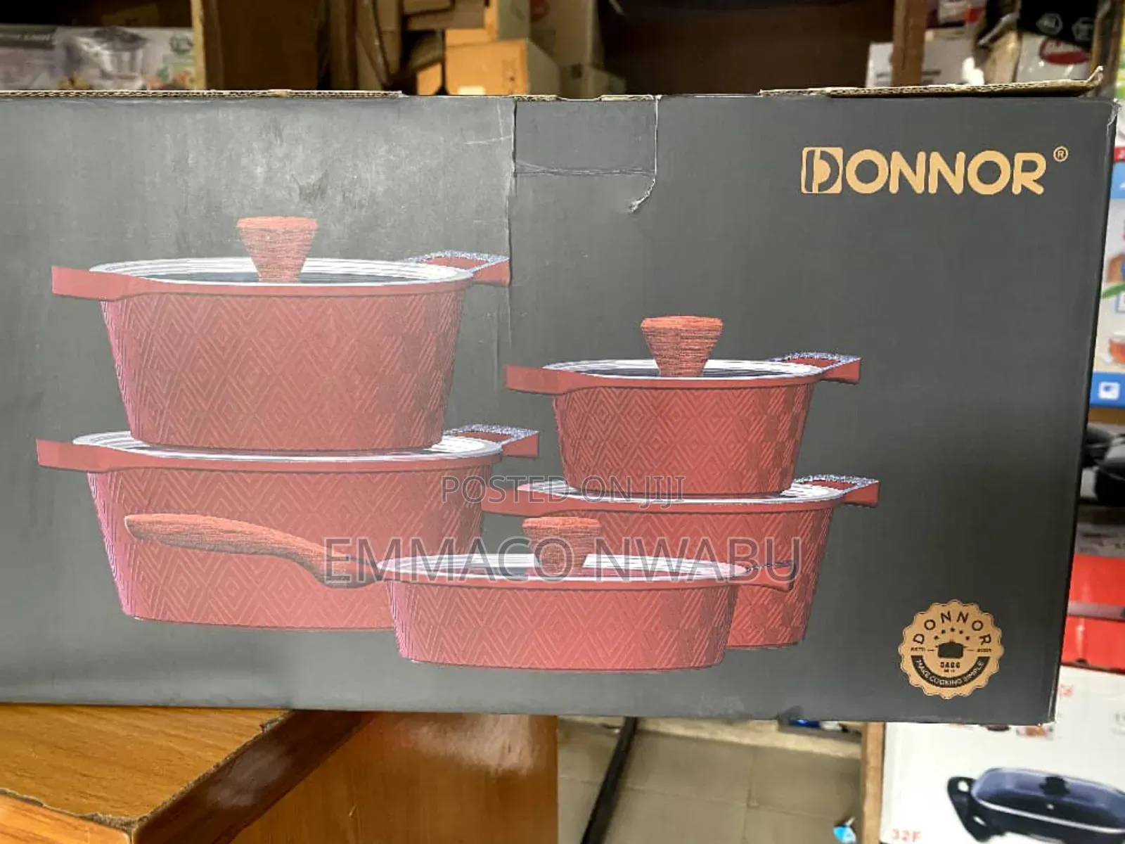 Donnor 15 Pieces Magic Non Stick Cookware Set.