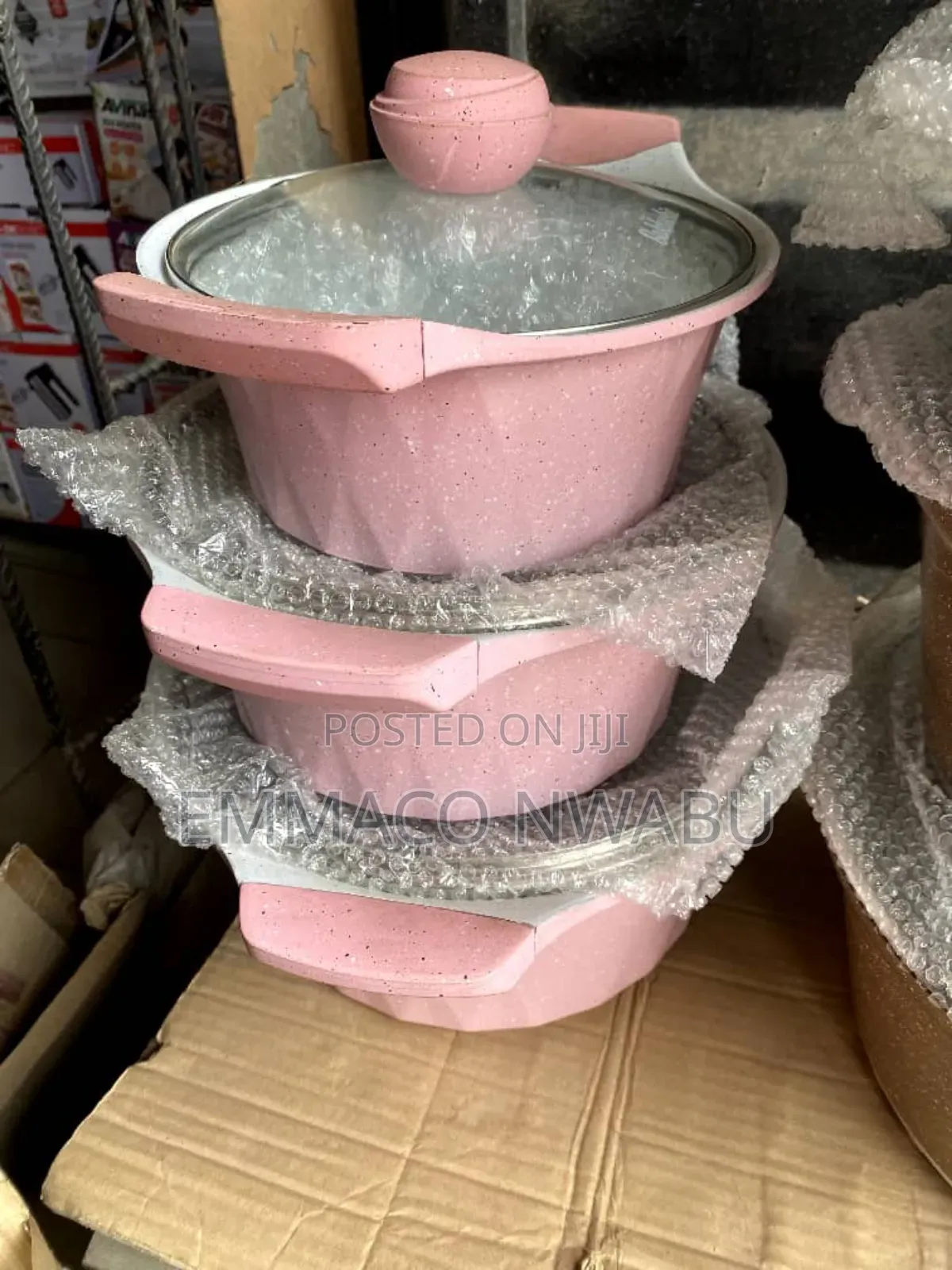 Bakhsehie 6 Pieces Aluminium Cookware Set.