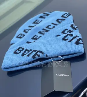 Stylish Classic Beanie Headwarmer Cap Blue