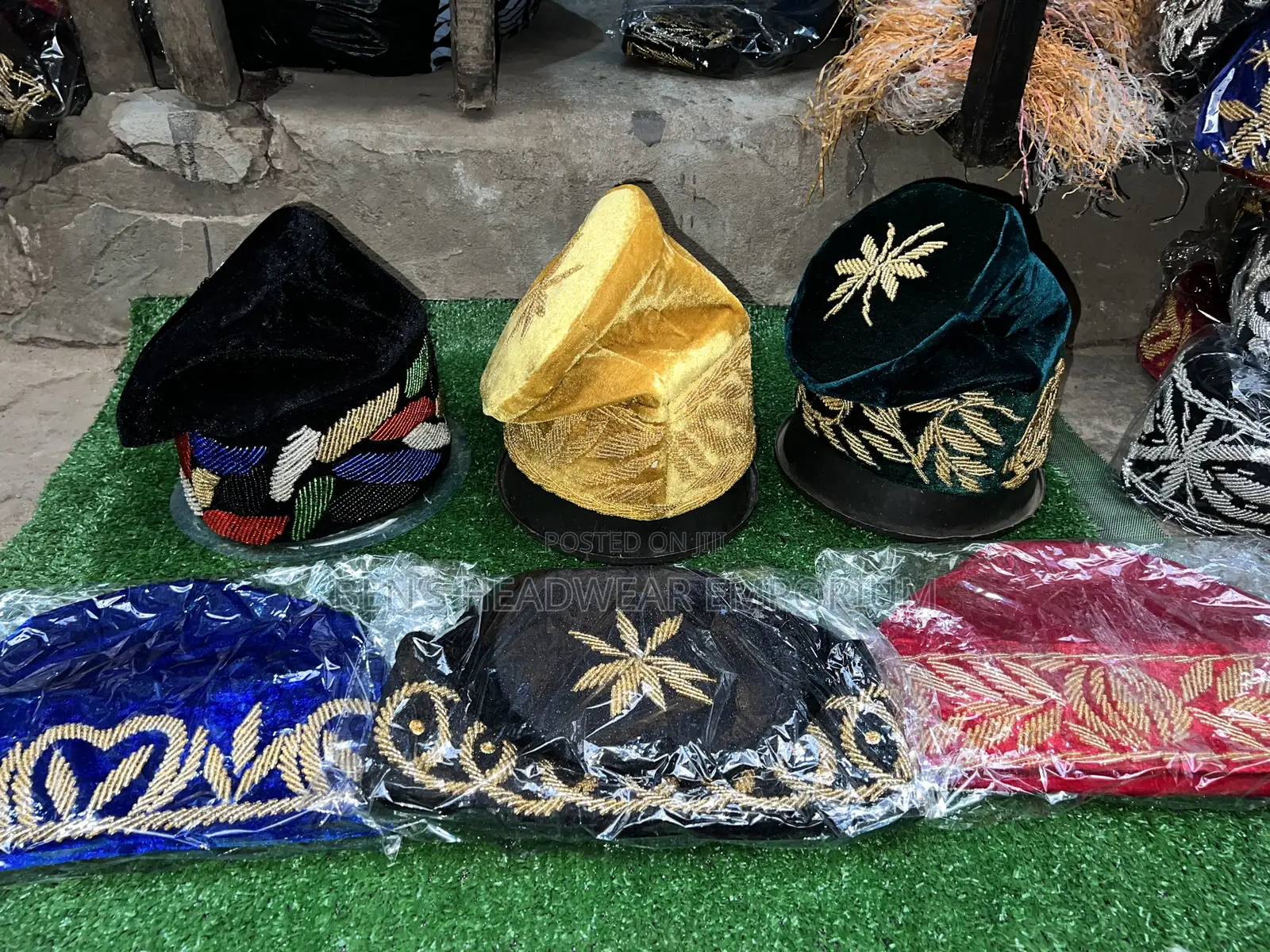 Yoruba Men’S Traditional Cap
