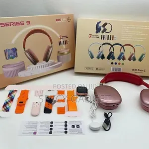 P9 Series Smart Watch With Headset Straps