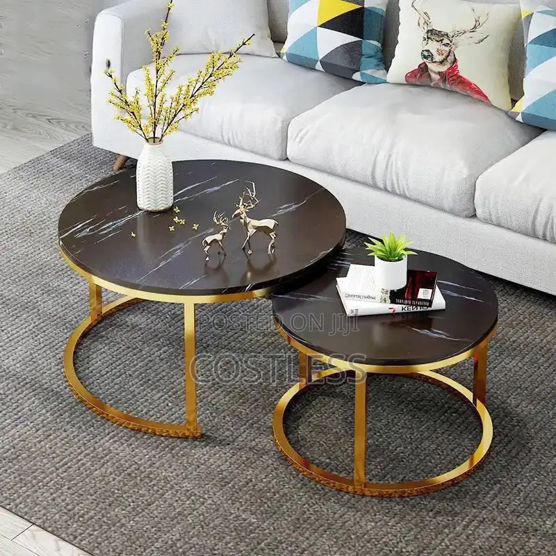 Round 2-in-1 Center Table