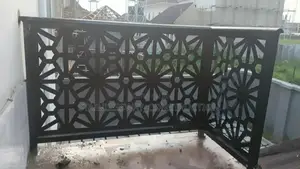 Balcony Handrails With 2mm Laser Cut Pan