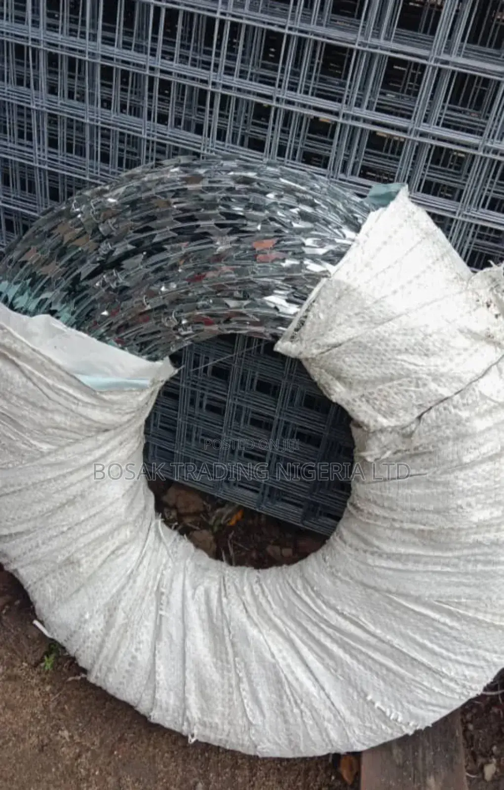 Original Galvanised Security Razor Wires