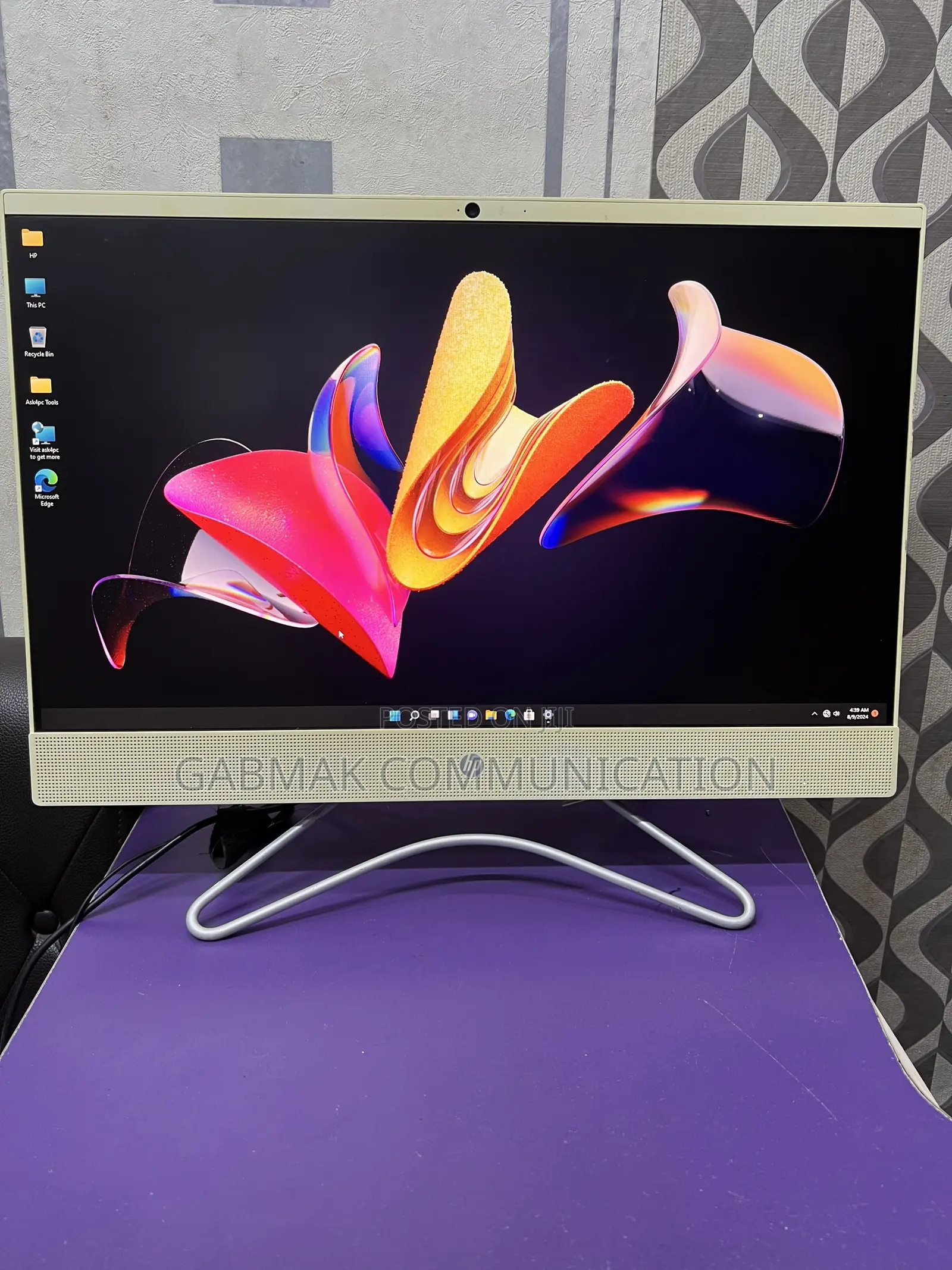 Desktop Computer HP AiO 24 8GB Intel Core I3 HDD 1T