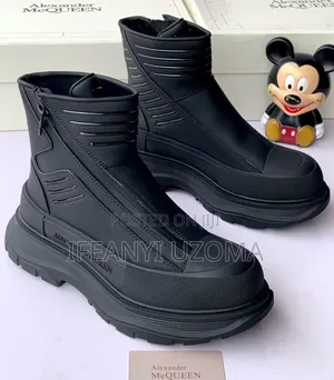 Alexander McQueen Black ANKLE Shoe