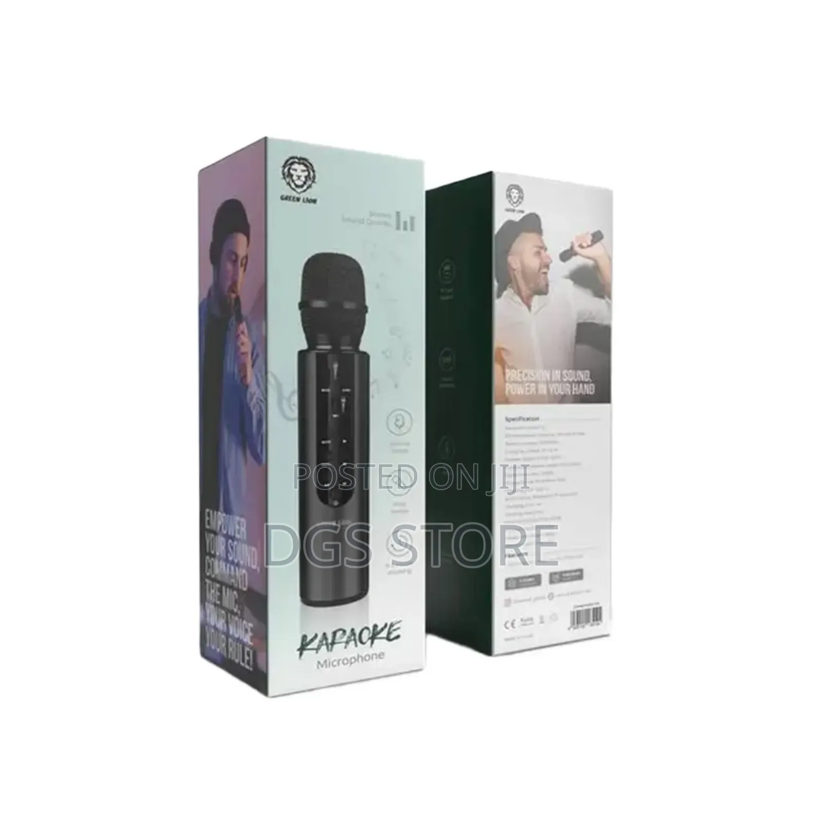Green Lion Karaoke Wireless Microphone