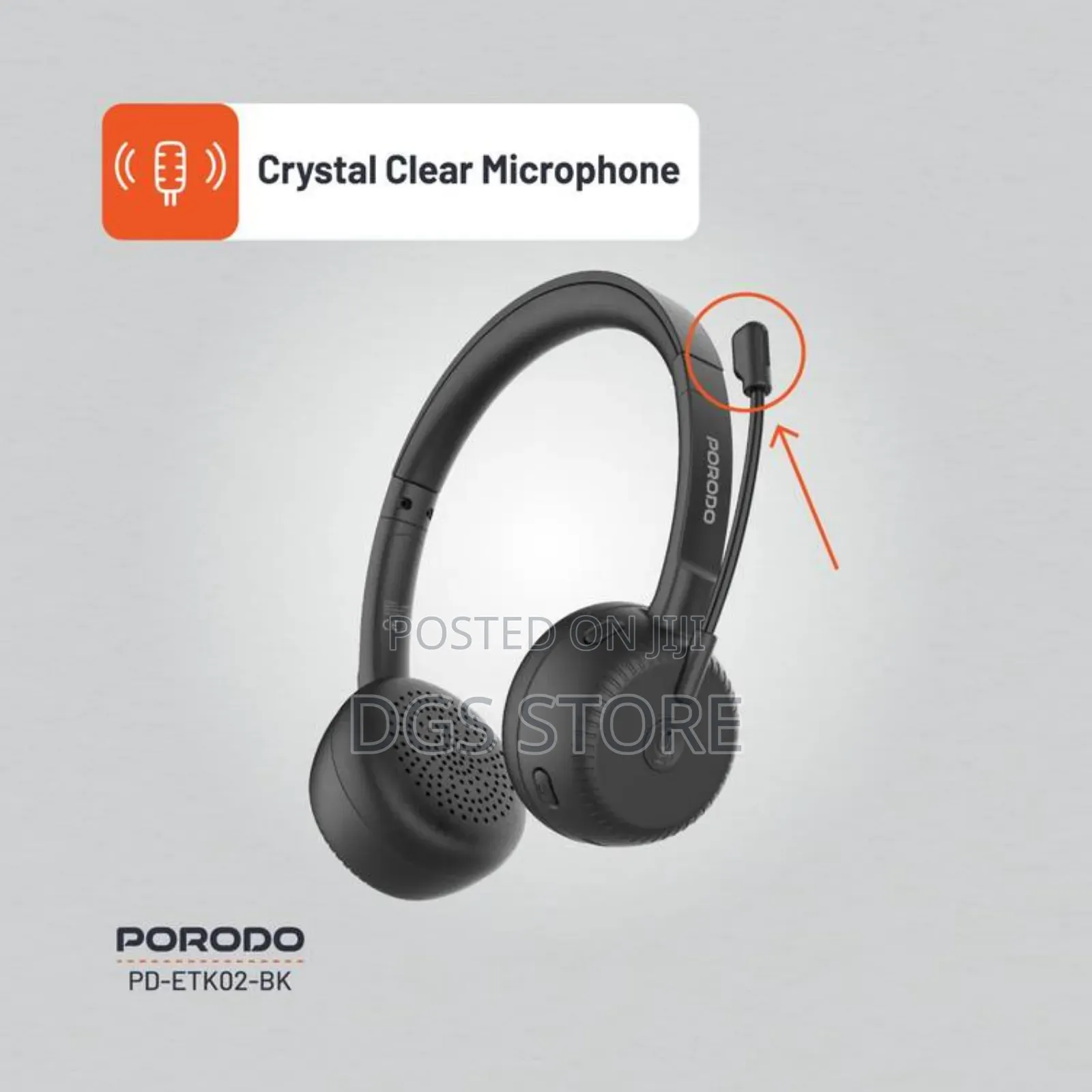 Porodo Office Wireless Headphone