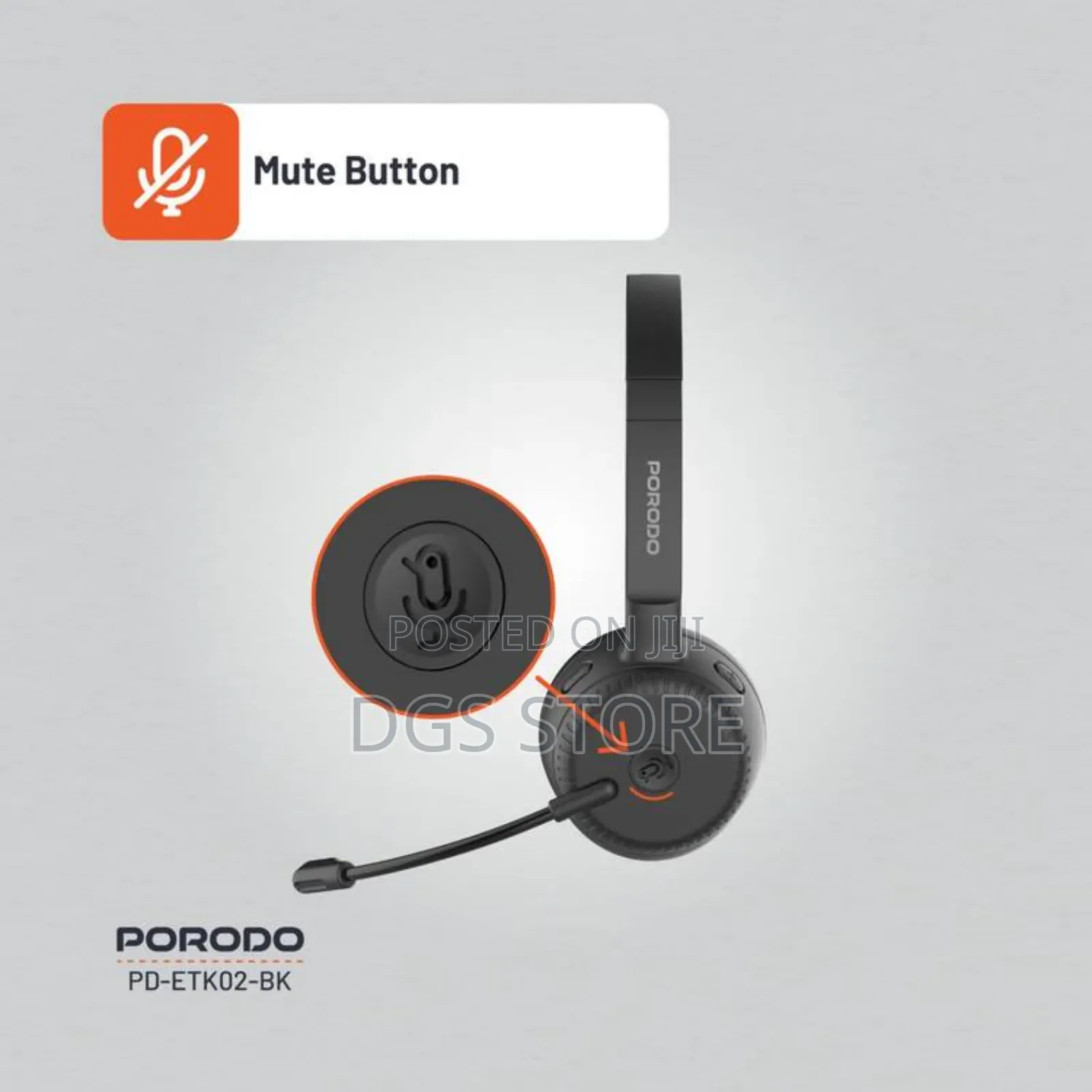 Porodo Office Wireless Headphone