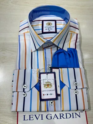 Multiple Colors Stripes Italian Shirts