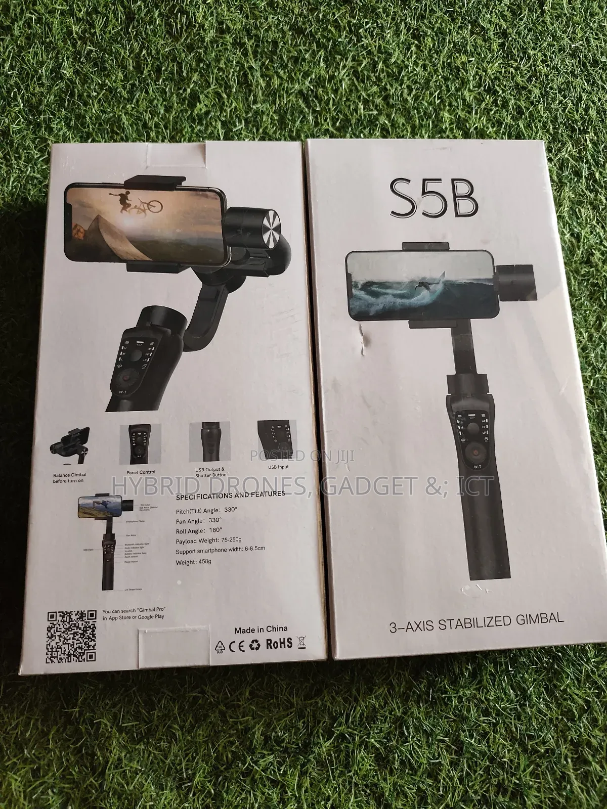 S5B Mobile Gimbal for Android and iPhone